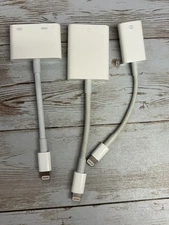 Authentic Apple Lightning to SD Card Reader A1595  bundled with HDMI and Camera