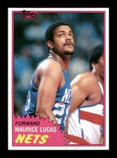 1981 Topps East #79 Maurice Lucas   NM/NM+ X3694553