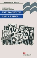 Environmental Law And Ethics | John Alder (U. A.) | Taschenbuch | Englisch