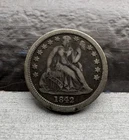 1842 ~ Seated Liberty Dime ~ Rare Date ~ VF+ ~ Original ~ Nice Coin ~ Tough Date