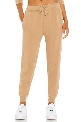 La Detresse The Malibu Sand Sweatpants in Malibu Sand Tan S NWT $155