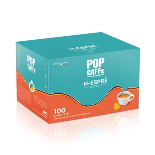 Pop Caffè Deciso: 500 Capsule Compatibili Nespresso per il Tuo Relax