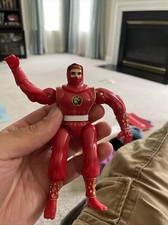 Bandai 1995 Mighty Morphin Power Rangers Red Ninja Ranger WORKING