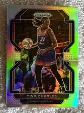 Tina Charles 2022 Panini Prizm WNBA Silver Prizm #106 Phoenix Mercury