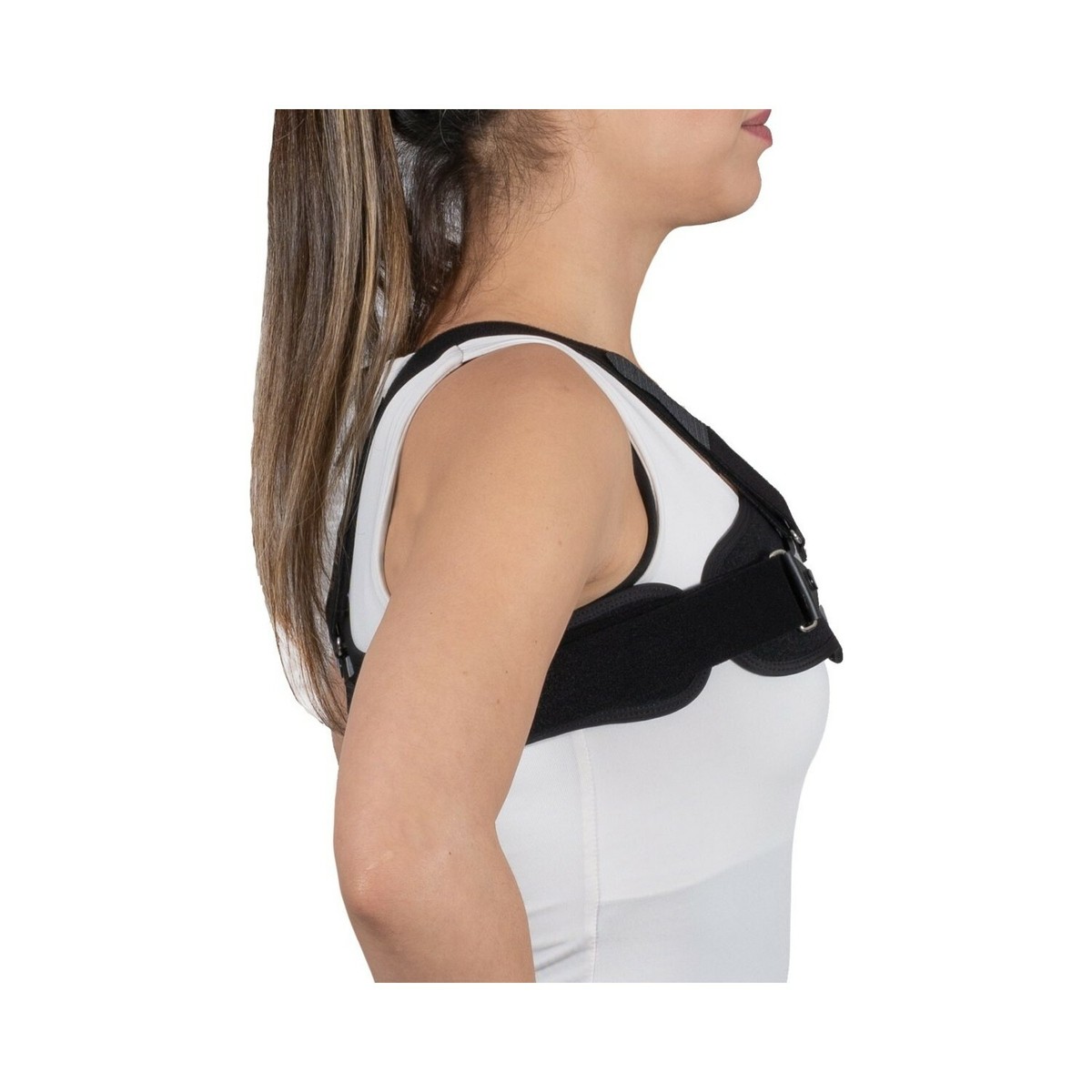 Premium Pectus Carinatum Brace For Adults - Adjustable Pigeon Chest Orthosis/Corset (Large, 90-115 Cm)