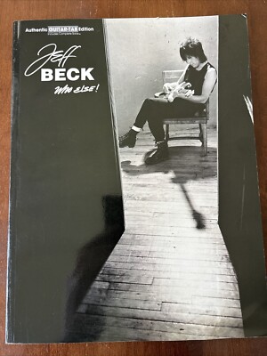 Jeff Beck - Who Else! - Guitar Tab / Tablature RARE! Songbook 1999 Warner Bros.