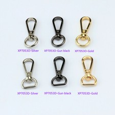 Bag Clasps Lobster Swivel Trigger Clips Snap Hook Leathercraft 3 colour