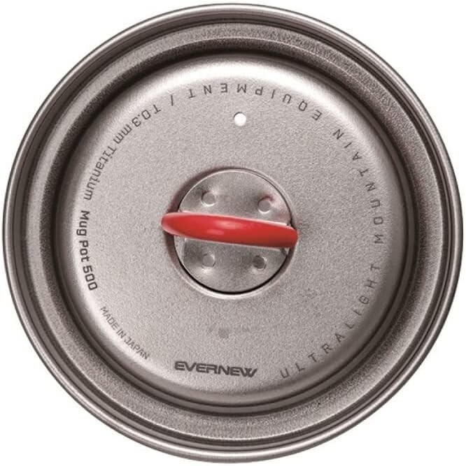 エバニュー(EVERNEW) Ti Mug pot 500 Stove set Amazon.com: Evernew Titanium Lightweight Camping Mug Pot