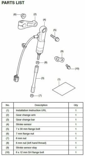 Nuevo OEM HONDA 2018-2019 CB1000R CAMBIO RÁPIDO 08U70-MKJ-D00 Foto 2 de 4