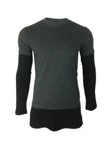 mens longline jumper