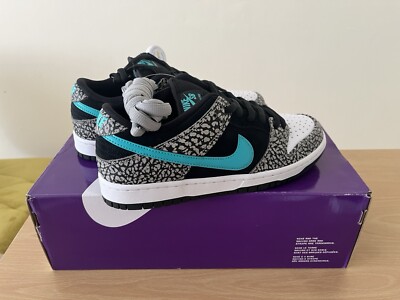 Nike SB Dunk Low Atmos Elephant - UK 6 EU 40 - BQ6817 009 - Neu DS