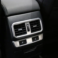 Matte Inner Rear Seat AC Air VentIintake Cover Trim For Subaru Outback 2015-2017