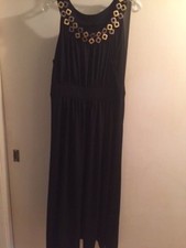 BLACK FOREVER WOMAN SIZE 2X LONG DRESS
