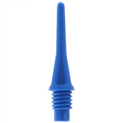 Bull's Soft Dart Tips Spitzen, Star Points, Blau, 100 Stück Beutel