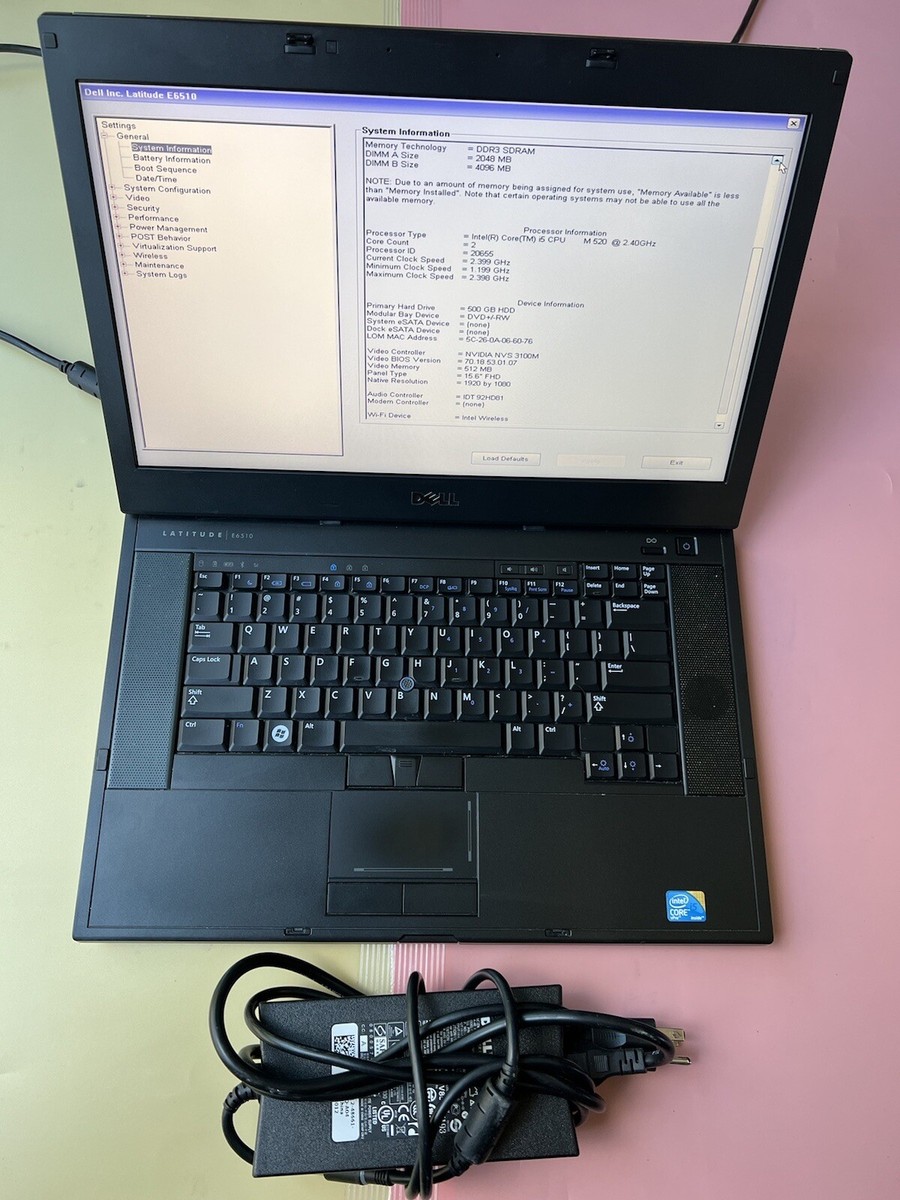 E6510 4GB 500G RW 無線 Windows10 Office s-l1200.jpg