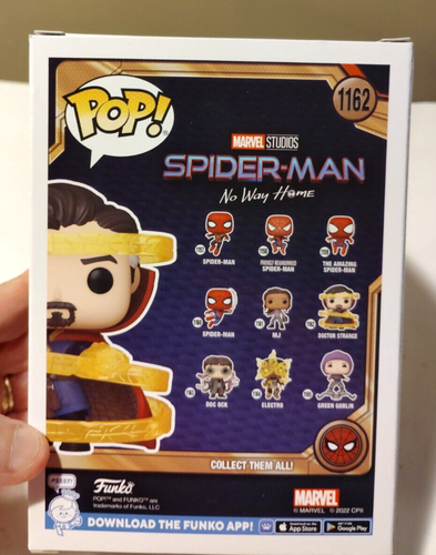 ¡NUEVO FUNKO POP! Figura Vinilo Doctor Strange #1162- Spider-Man No Way Home B1 - Imagen 5 de 6