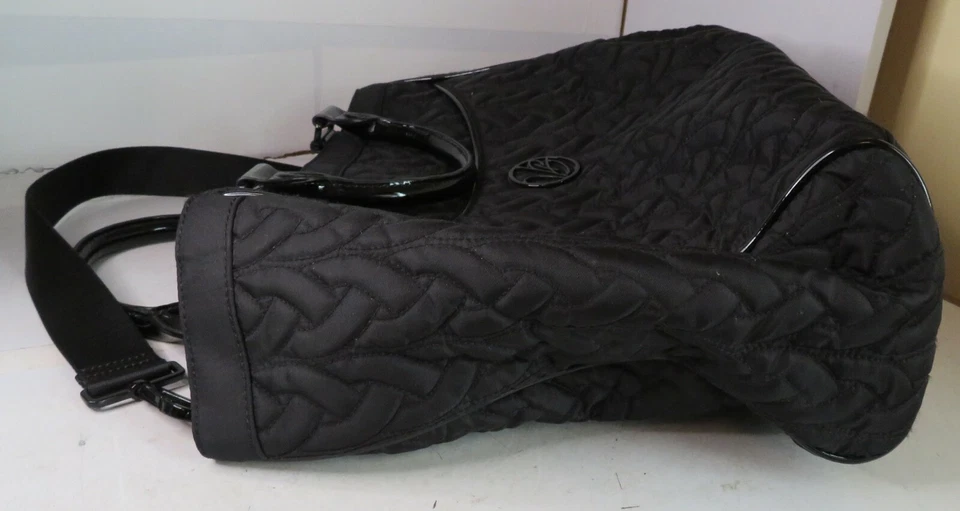 Vera Bradley? 便携式电脑旅行包 托特包 随身携带 黑色绗缝公文包 行李箱 — 第 4/4 张图片