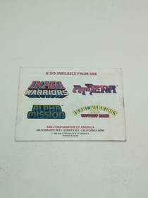 Iron Tank : The invasion of Normandy Nes manual only NES-IT-USA