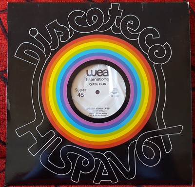 CHAKA KHAN *I'm Every Woman* LEIF GARRETT *I Was Made...* SPAIN 12'' PROMO Single