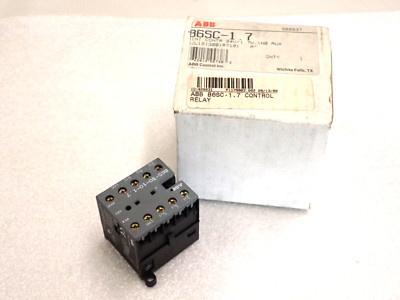 ABB B6SC-1.7 MINI CONTROL RELAY 24V 7W 1NO AUX NEW