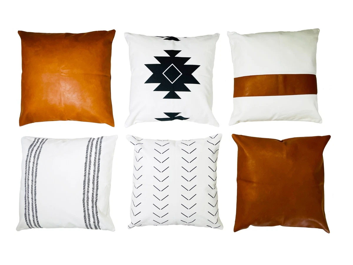 Boho Throw Pillows Cover Decorative bohemian throw pillow set of 6 -Aztec  Pillow