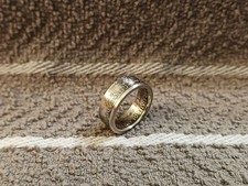 COLORADO State 90 Silver Washington Quarters coin ring 6