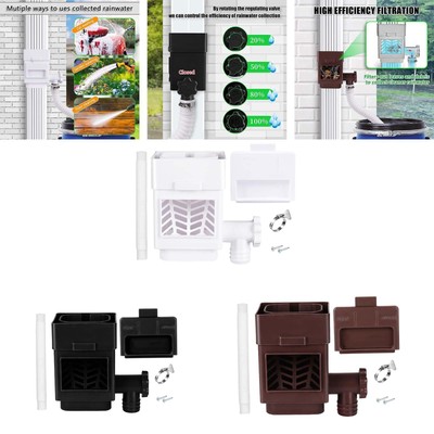 Rainwater Collection System for 2 inch x 3 inch Downspouts Yard Landscape