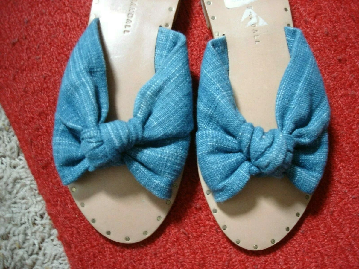 Loeffler randall denim sandals clearance