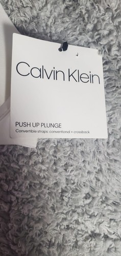 Calvin Klein Push Up Plunge Bügel BH 34B - QP2584r-110 - Bild 2 von 9