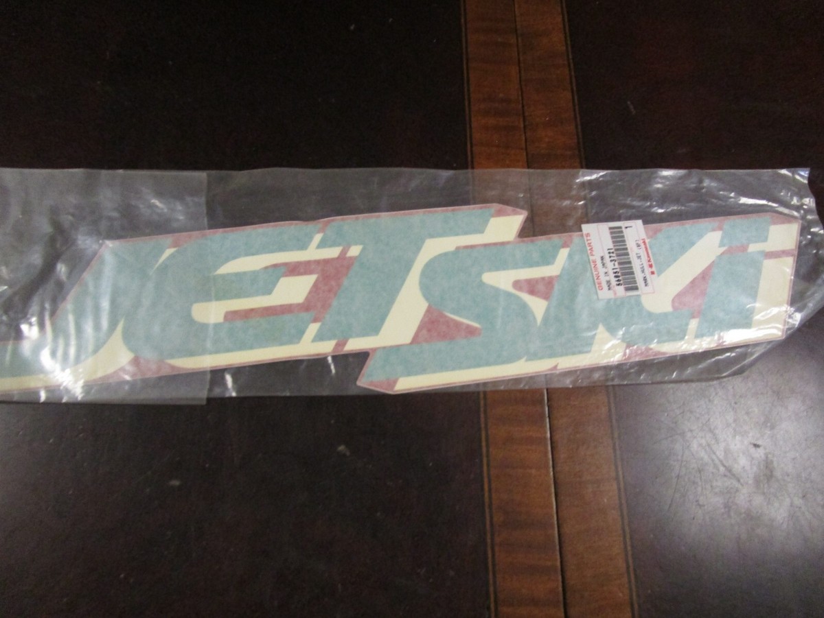 95 Kawasaki ZXI Jh900 JH 900 Jet Ski NOS Hull Decal Emblem