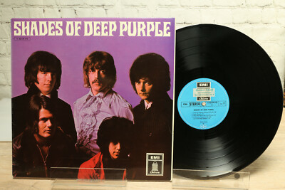 Deep Purple Album SHADES OF DEEP PURPLE Rock Vinyl LP Odeon  1C 062-04 175, NM !
