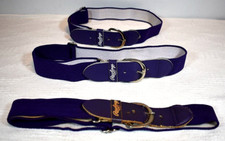 Rawlings Baseball Softball Deep Purple Belts (3) Youth/Adult, Adjustable 26