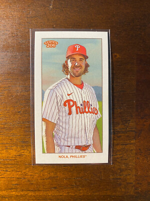 2023 Topps T206 High Series Aaron Nola Carolina Brights Philadelphia Phillies