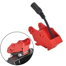 New Electric Quick Hitch Red CNC Metal For Huina Kabolite 336gc K961 Bucket RC
