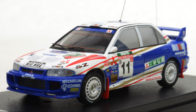 1/43 HPI Mitsubishi Lancer Evo III 1995 New Zealand Rally Tommi
