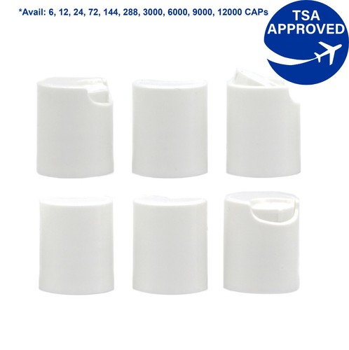EcoJeannie Wholesale 20/410 Disc Top Caps Press Cap BPA-Free, PP Polypropylene - Picture 2 of 28
