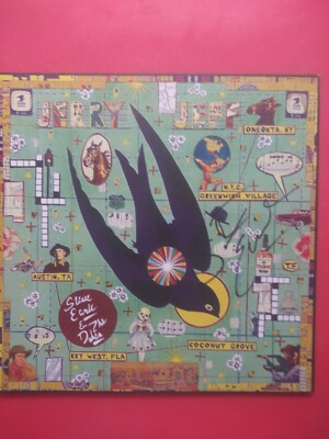 Steve Earle. Hand Signed Jerry Jeff Album