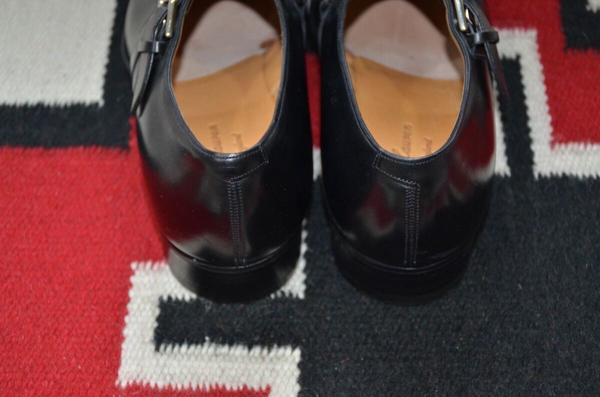 Ralph Lauren Purple Label Gaziano & Girling Black Double Ralph Lauren Purple Label Gaziano & Girling Black Double