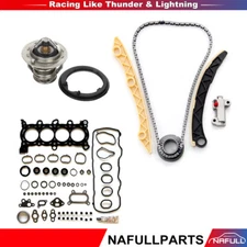 For Honda Civic 1.8L Timing Chain Kit Water Pump & Thermostat 06-11 New