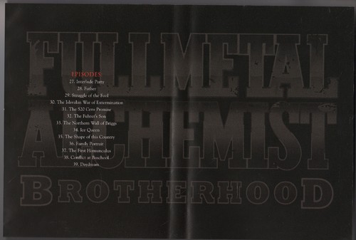 Fullmetal Alchemist - Brotherhood : Collection 3 : DVD 2 disc set - Eps 27 - 39 - Picture 4 of 6