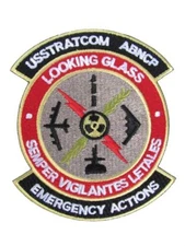 US Strategic Command Looking Glass USSTRATCOM Staff Air Force Offutt AFB Patch