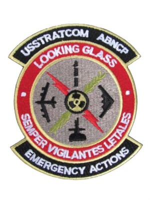 US Strategic Command Looking Glass USSTRATCOM Staff Air Force Offutt AFB Patch