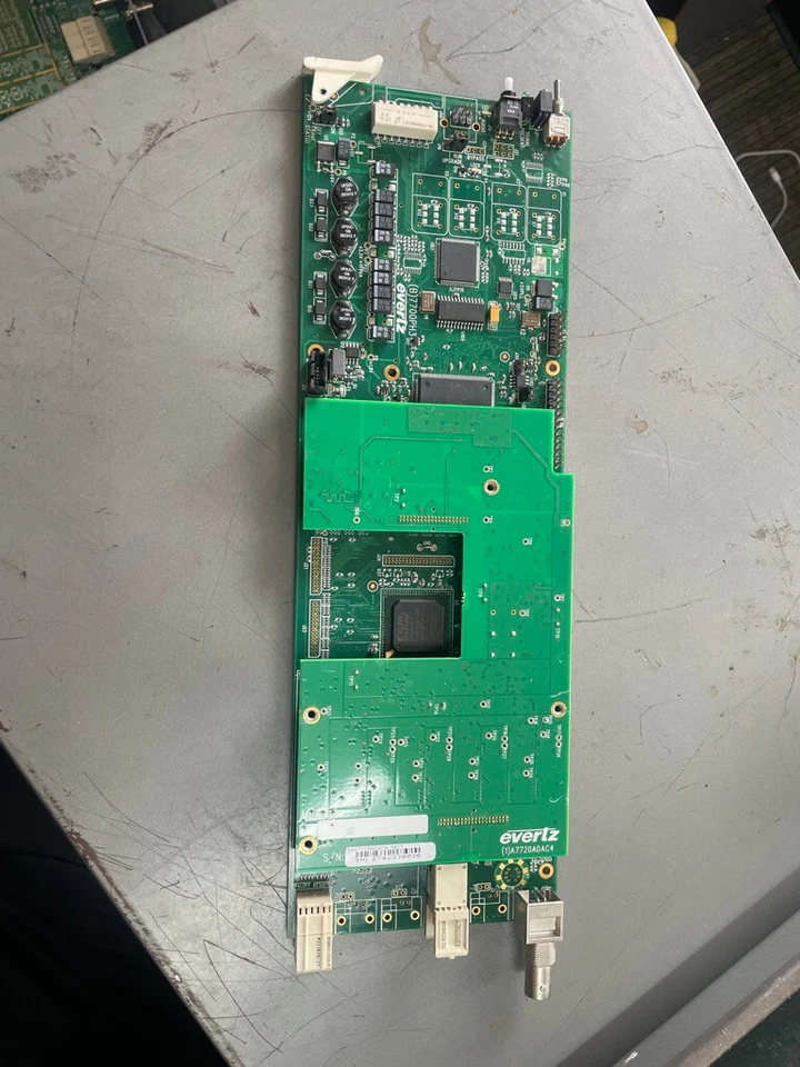 Evertz 7721AD-A4-HD HD-SDI Audio De-embedder w/ unbalanced AES & analog outputs - Image 2 of 4