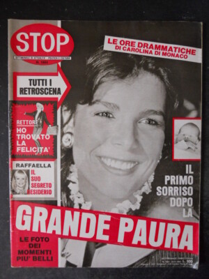 STOP 1864 1984 CAROLINA MONACO RAFFAELLA CARRA DONATELLA RETTORE [GS7]