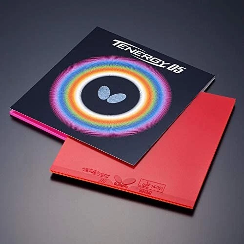 Butterfly Tenergy 05 2.1mm RED table tennis rubber made in Japan - Picture 6 of 6