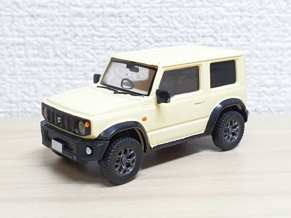 【未開封】Hi-Story Jimny Sierra JC 2018 1/43 1/64 Beam JB74 SUZUKI JIMNY SIERRA OFF WHITE/CREAM suv jeep truck