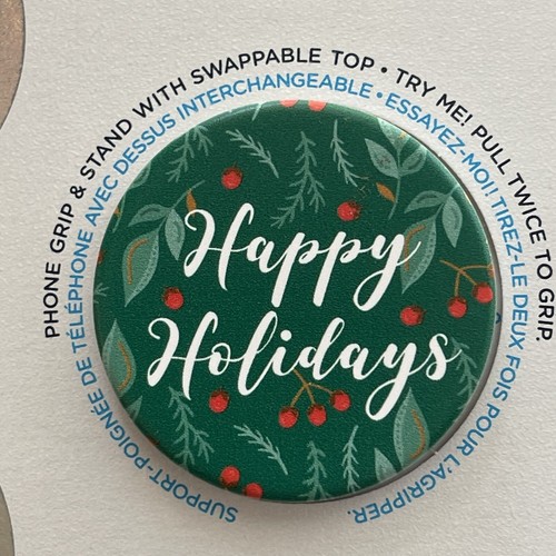 🎄Popsockets PopGrip: Phone Holder & Stand - HAPPY HOLIDAYS🎄 - 第 2/5 張圖片