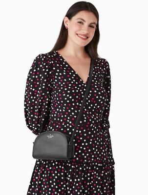 【kate spade】可愛いドーム型★ Perry Dome Crossbody ★ Kate Spade Perry Dome Crossbody Black NWT | eBay