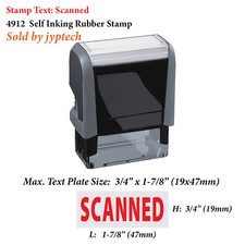 Scanned - Trodat 4912 Self Inking Rubber Stamp