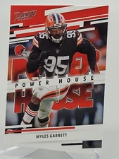 2022 PANINI PRESTIGE MYLES GARRETT POWER HOUSE INSERT CARD CLEVELAND BROWNS PH20